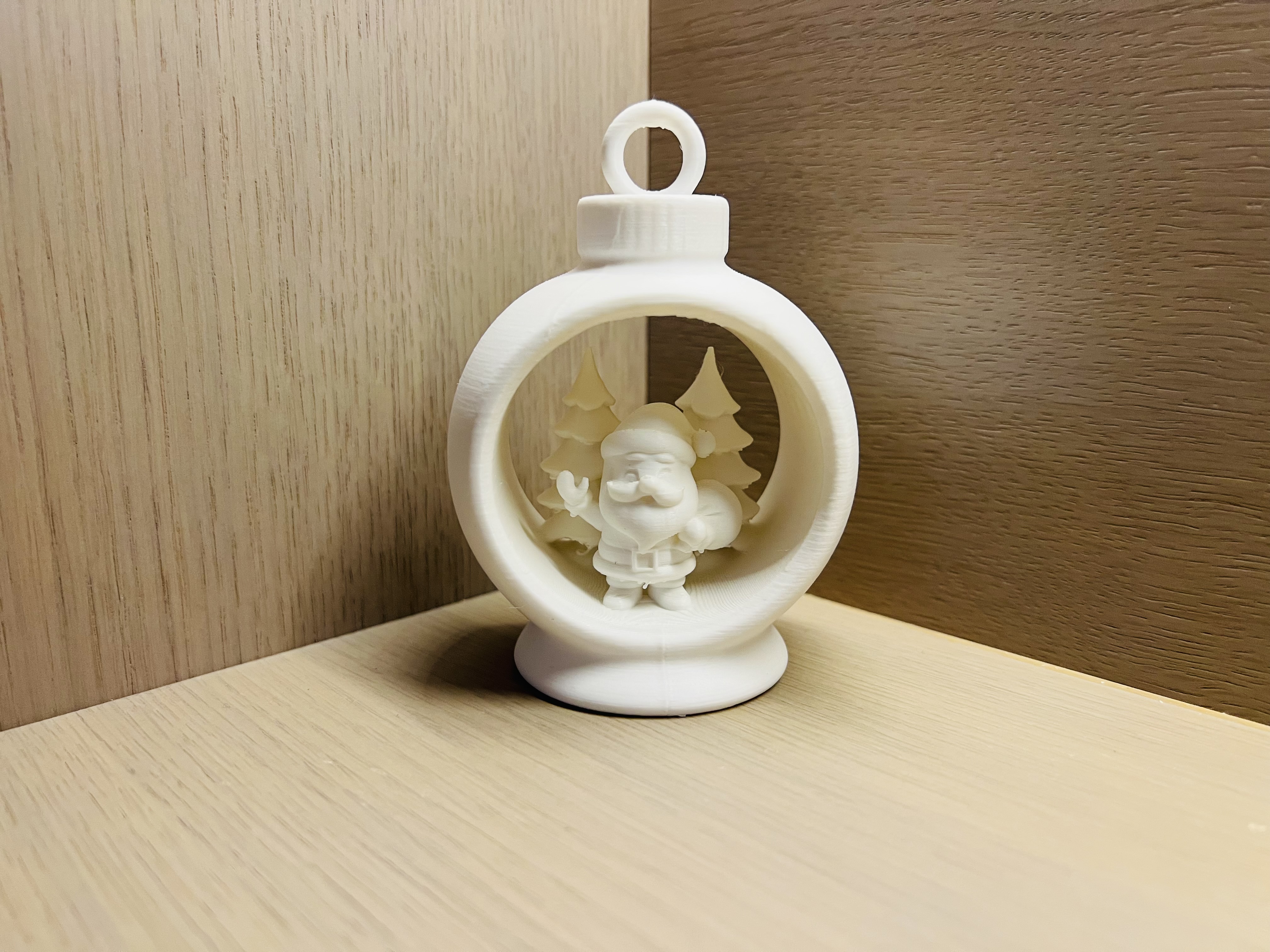 Santa Ornament