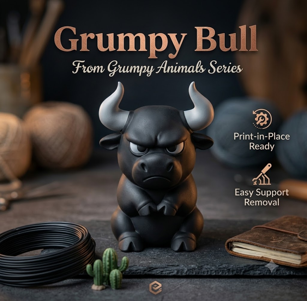 The Grumpy Bull – A Small Fellow with a Big Attitude