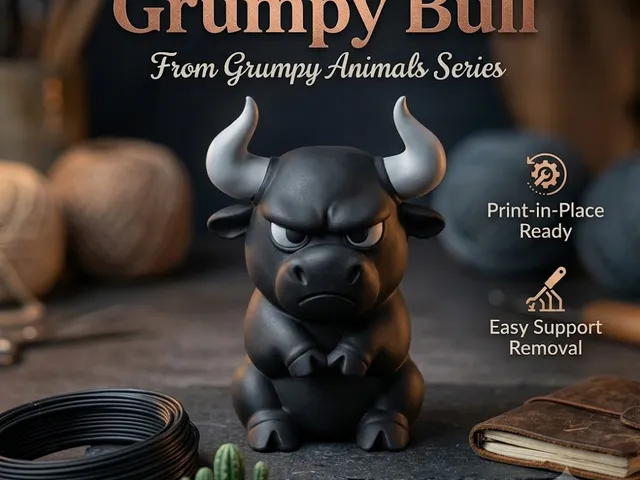 The Grumpy Bull – A Small Fellow with a Big Attitude