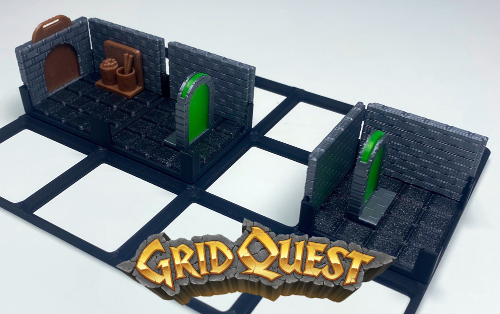 GridQuest MAGIC PORTAL (The Gridfinity Game) — thumbnail 2
