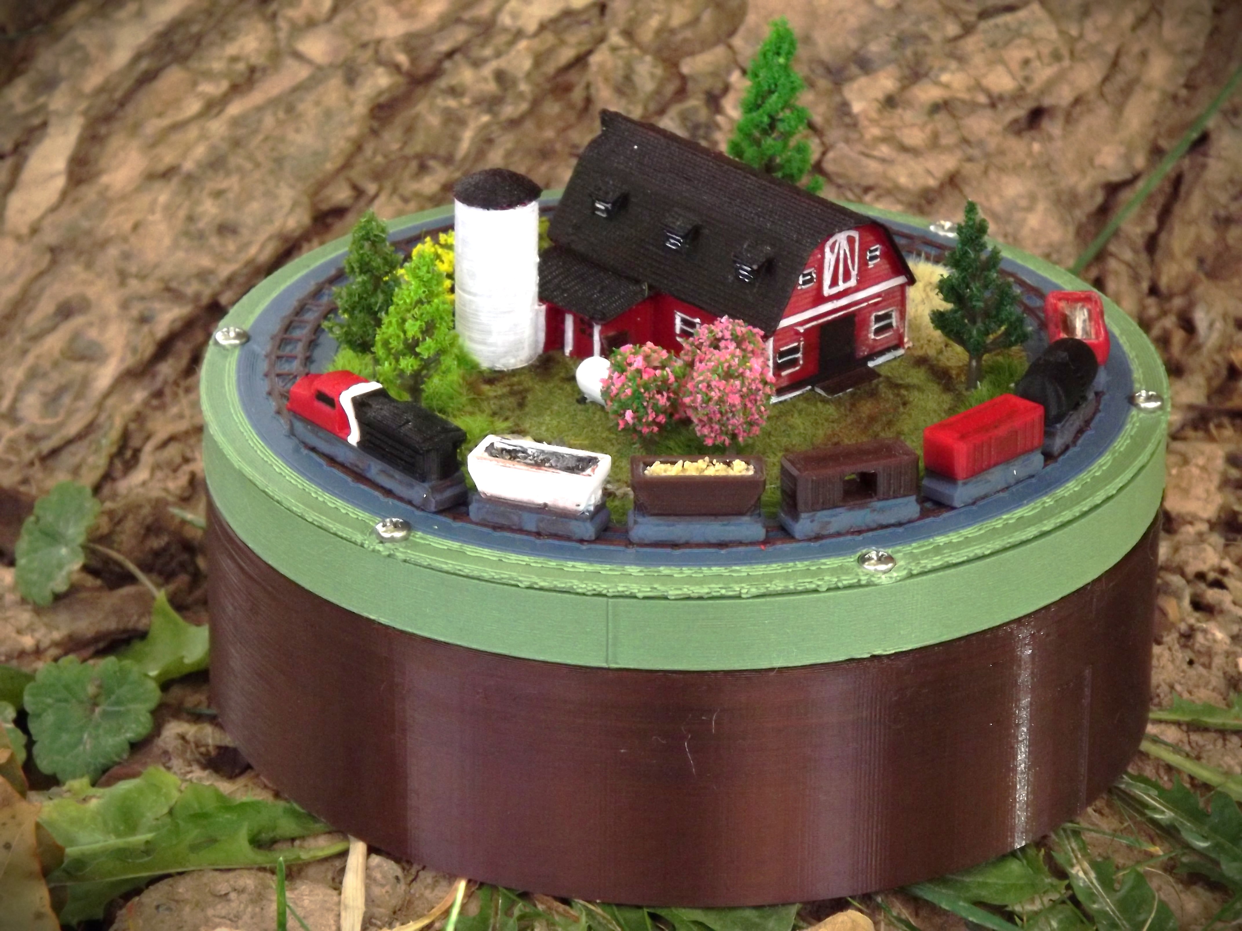 Miniatura 3 do modelo 3D PicoRail – Pocket Micro Train Set