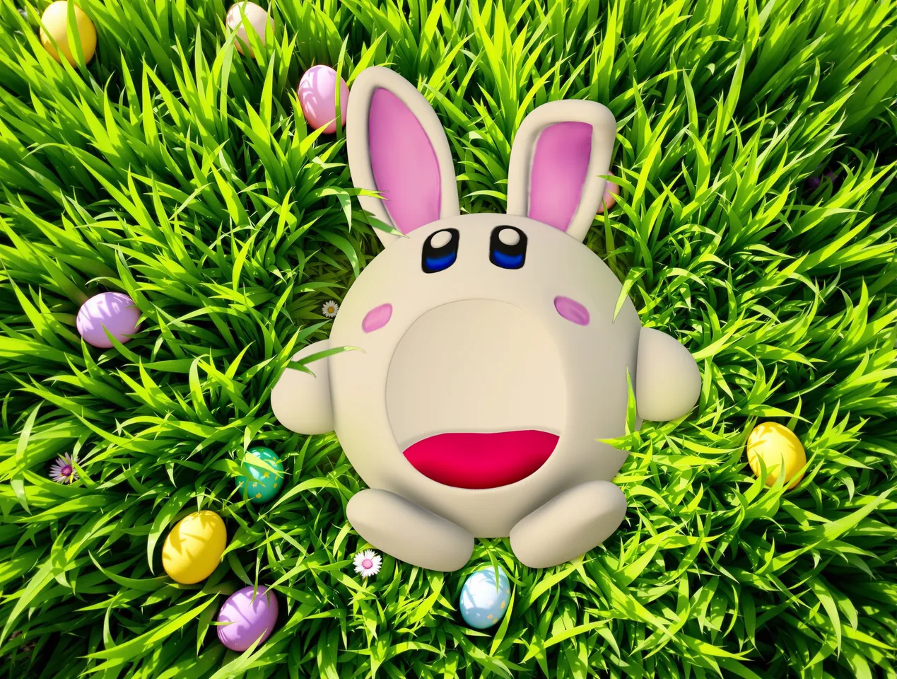 Bunny Kirby Candy Box by Tedi Studio | Download free STL model