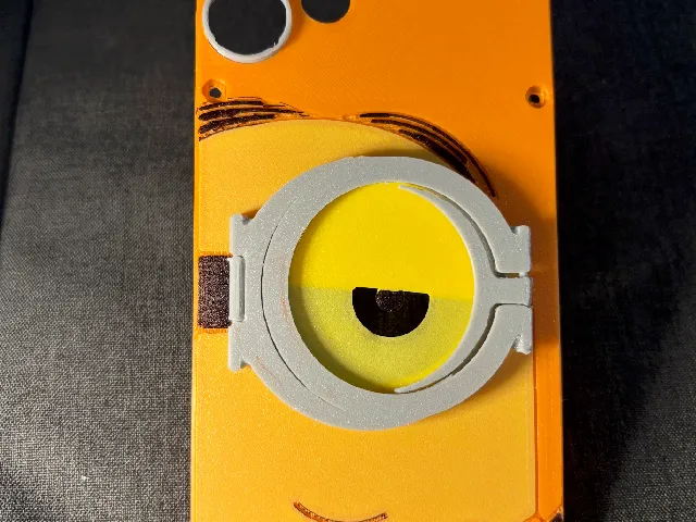 Minion Style CMF Phone 2 Pro Cover with Stand and compatible with MagSafe accessories