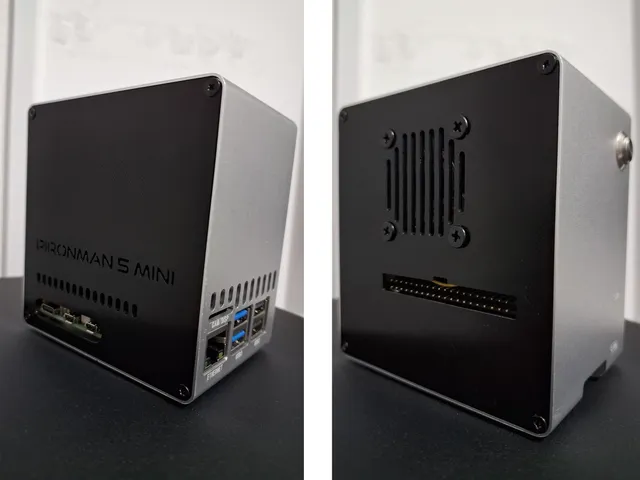 Side panels for Pironman 5 Mini (Raspberry Pi 5 case)