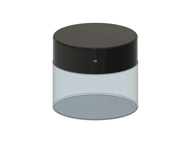 Pigment Powder Bottle Model