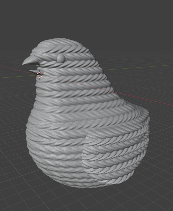 Cute Knitted Chicken — miniatura 5