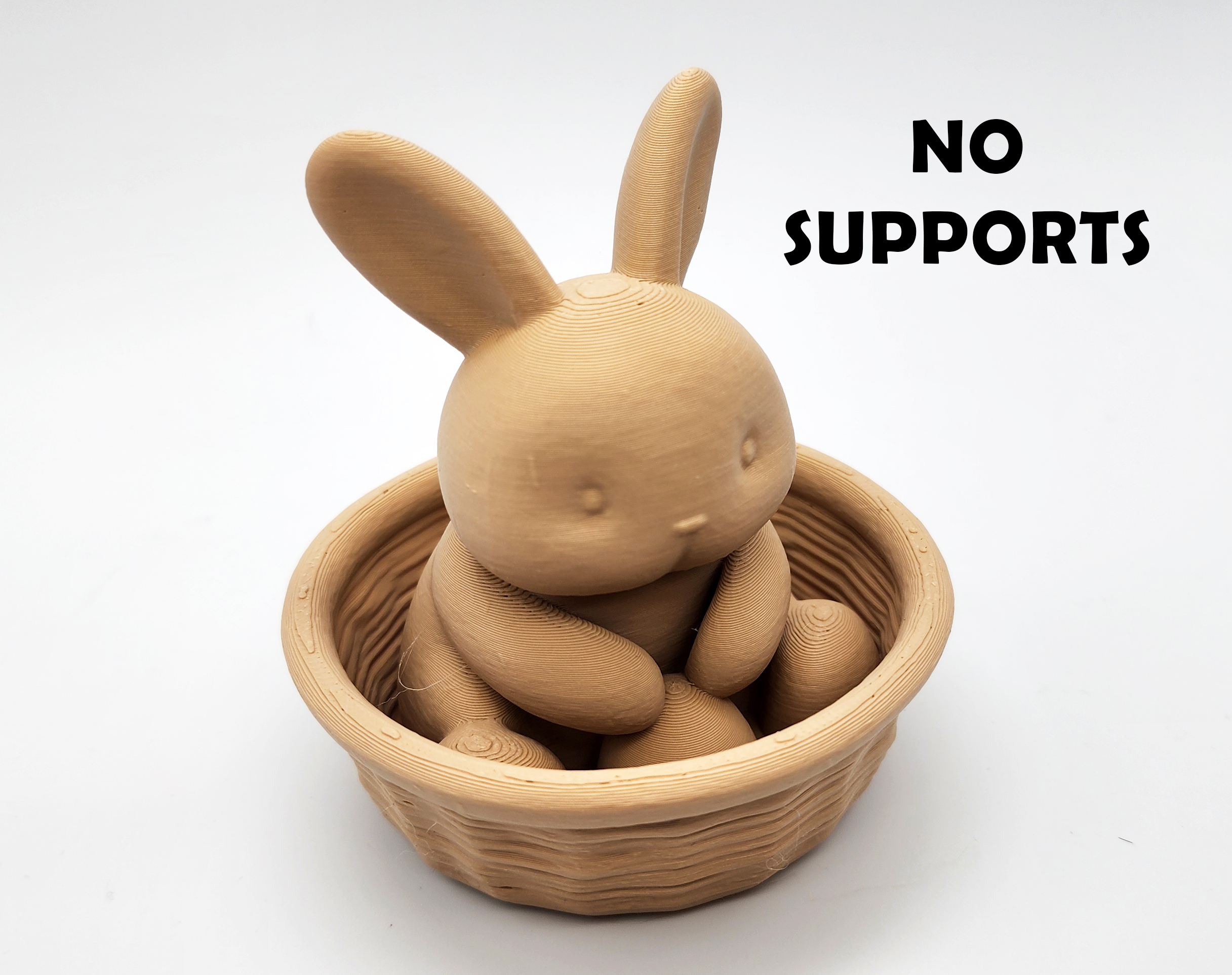 Bunny in a Basket - No Supports