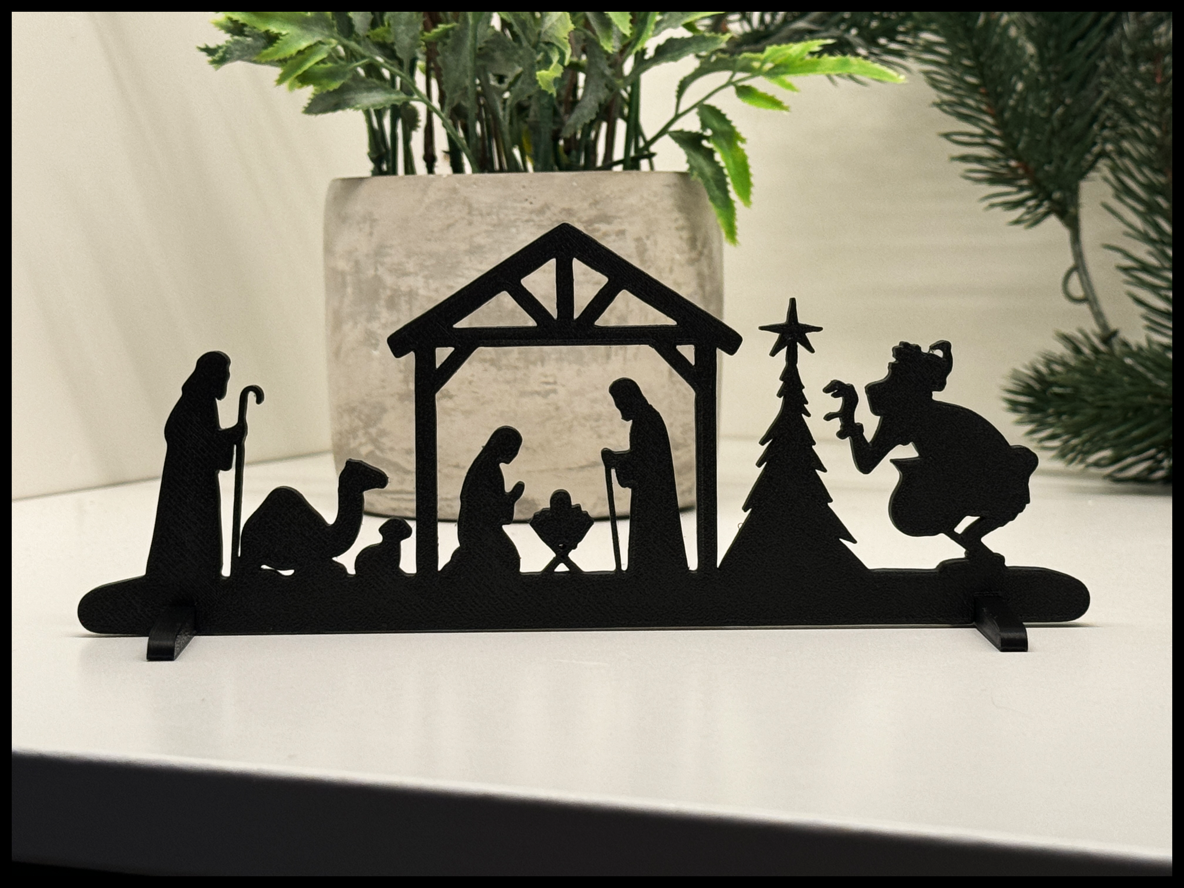Just a cute Nativity Scene, nothing fishy going on!