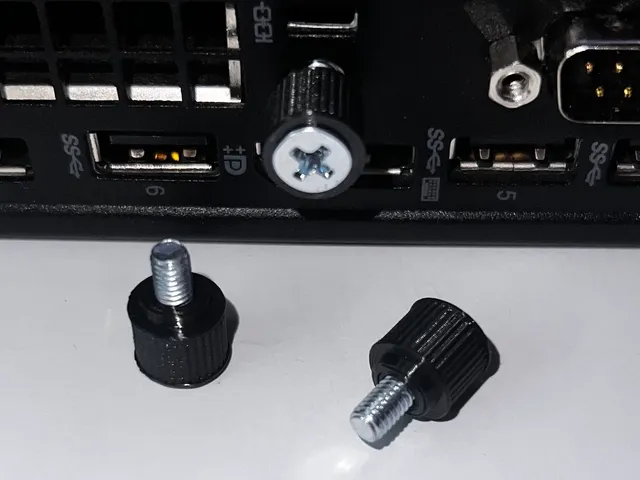 Lenovo tiny lid screw