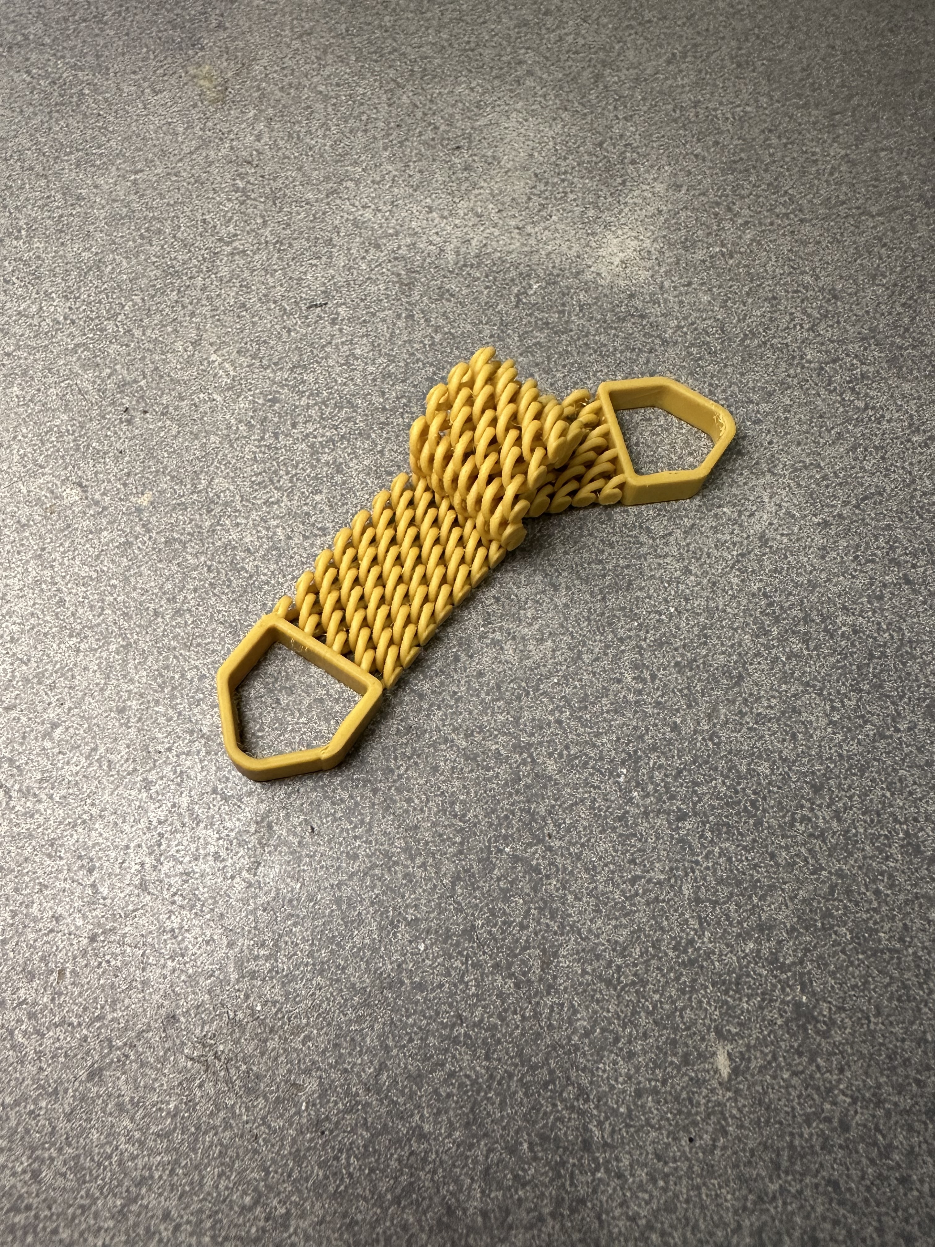 Miniatura 4 do modelo 3D Flat Flex Chain Keychain