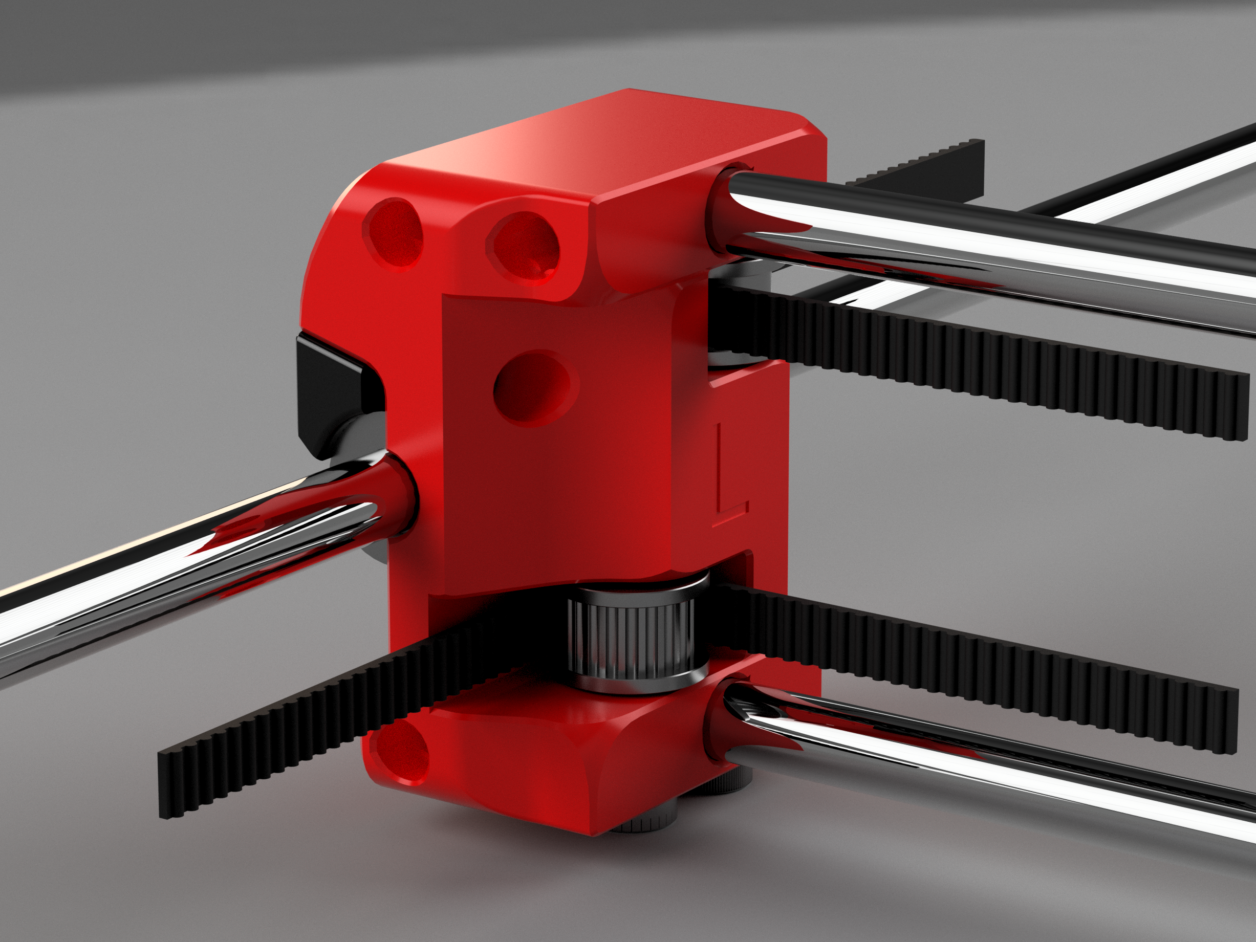 Centauri Carbon runice toothed idler blocks