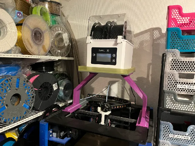 Filament dryer holder for TwoTrees Sapphire Pro