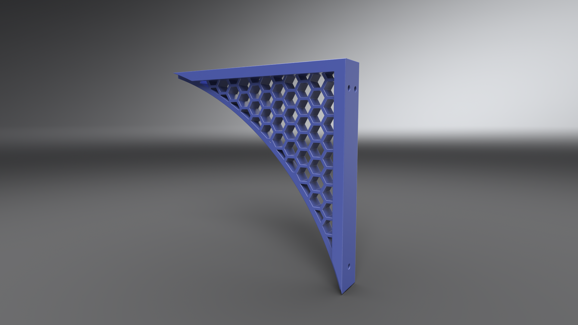 Hexagon Shelf Bracket