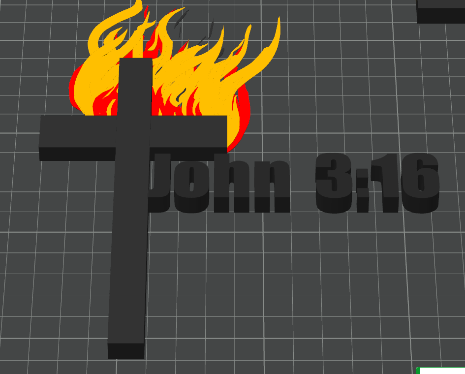 Fire Cross Bro 3D model