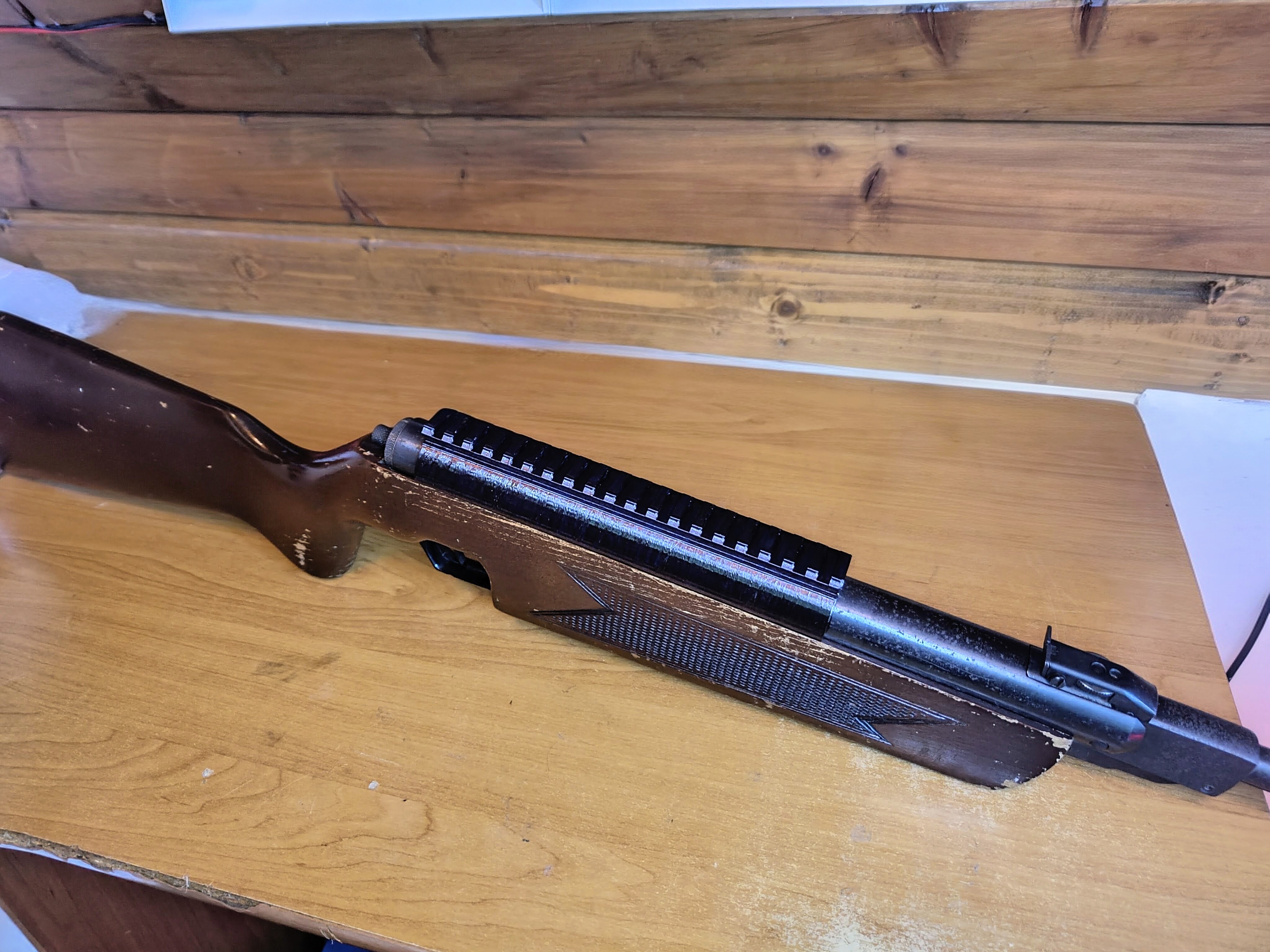 Slavia 631 vzor 77 picatinny rail for optics