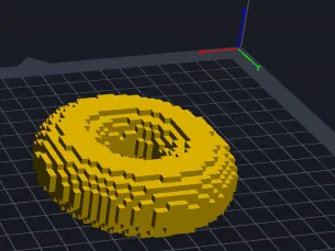 Voxel Doughnut