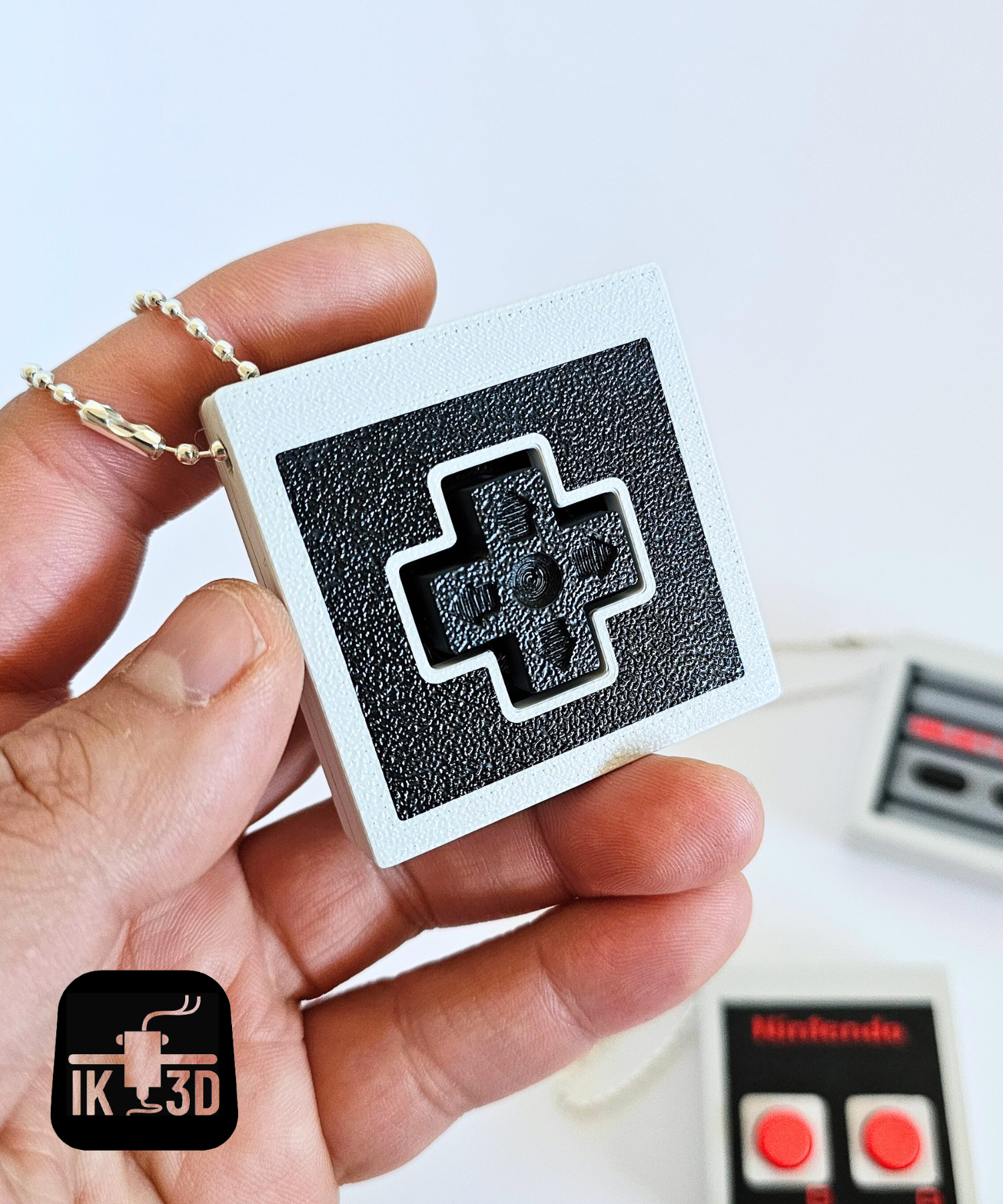 NES Controller Clicky Button Keychain Set — thumbnail 2