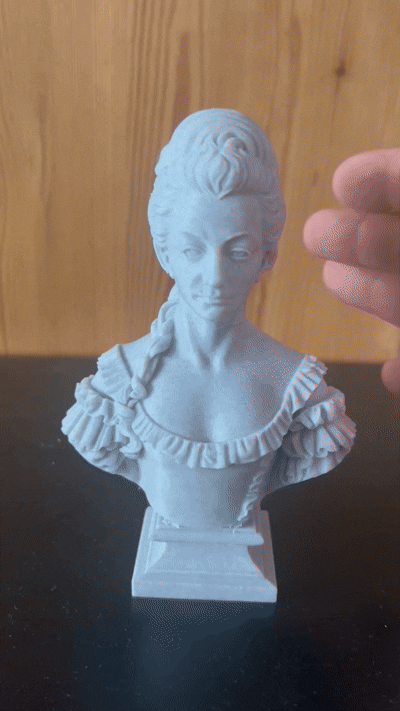 Marie-Antoinette Josèphe Jeanne de Habsbourg-Lorraine – Buste — thumbnail 2