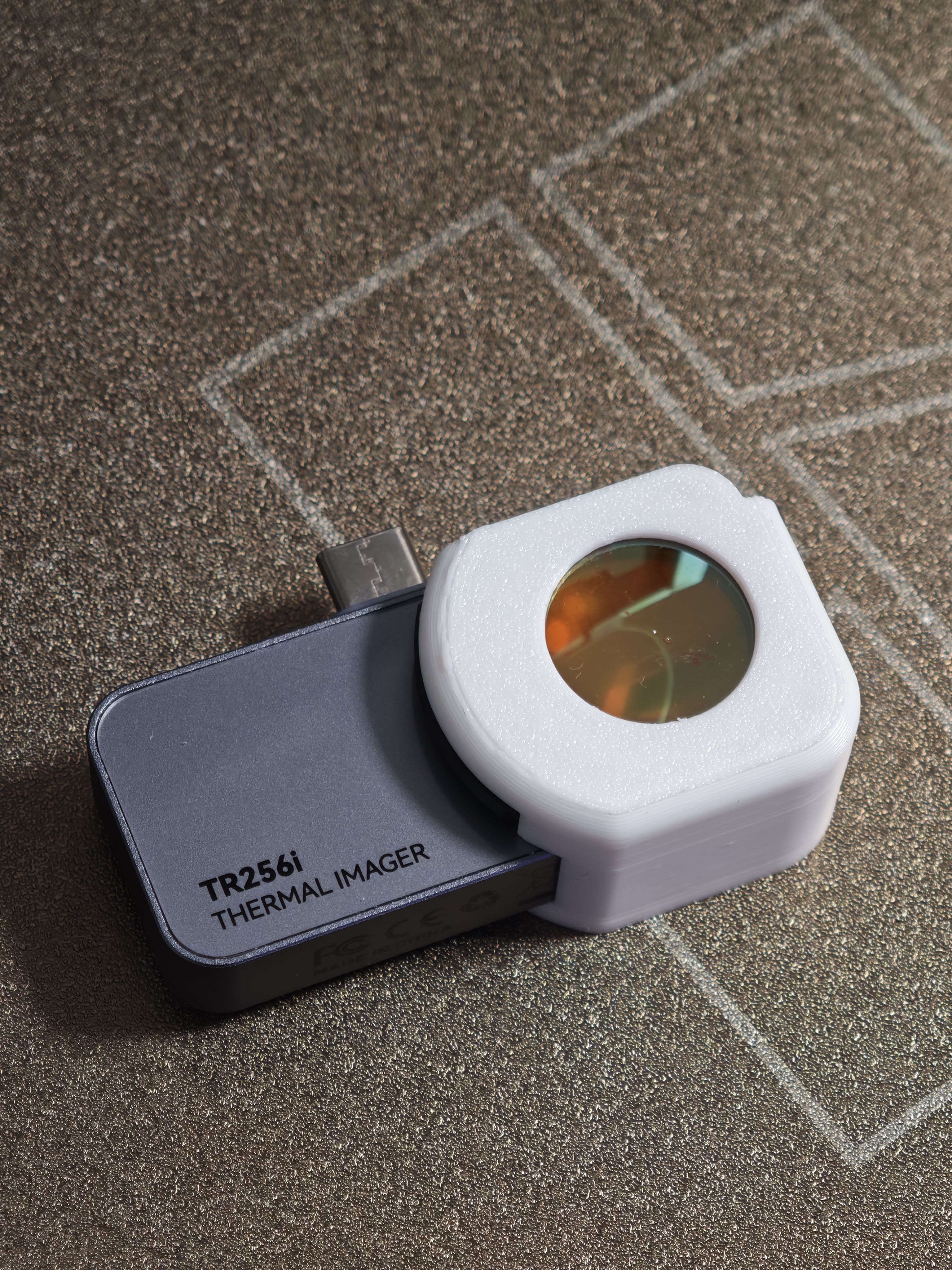 Macro lens adapter for Mileseey TR190i / TR256i