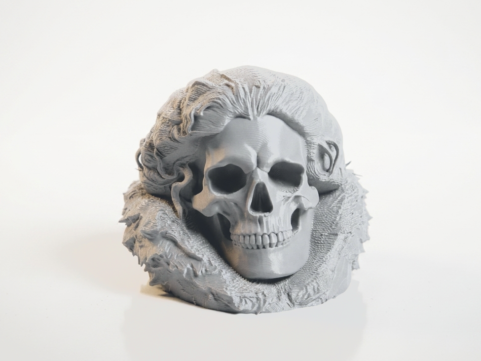 Jon Snow Skull Gothic Sculpture 3D Printable