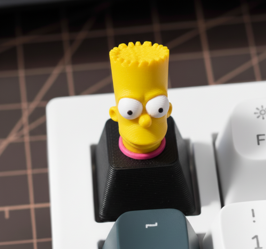 Bart Simpson Keycap – The Simpsons Edition