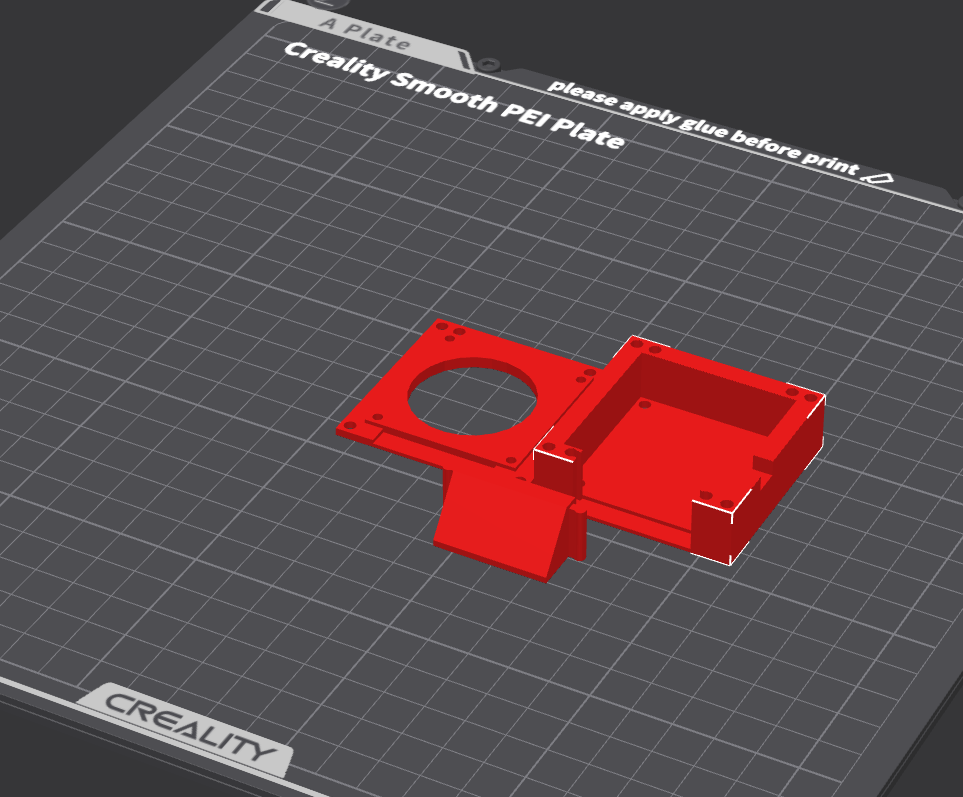 40x40mm fan housing