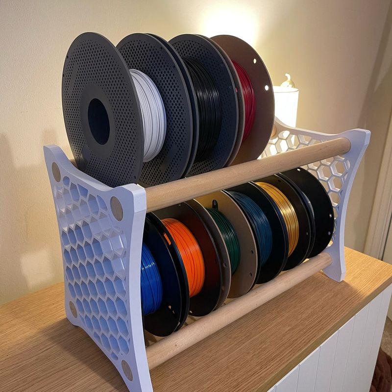 Filament Storage Rack by joshcook | Download free STL model ...
