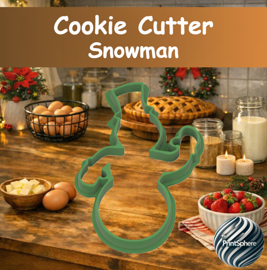 Baking - Cookie Cutter - Snowman