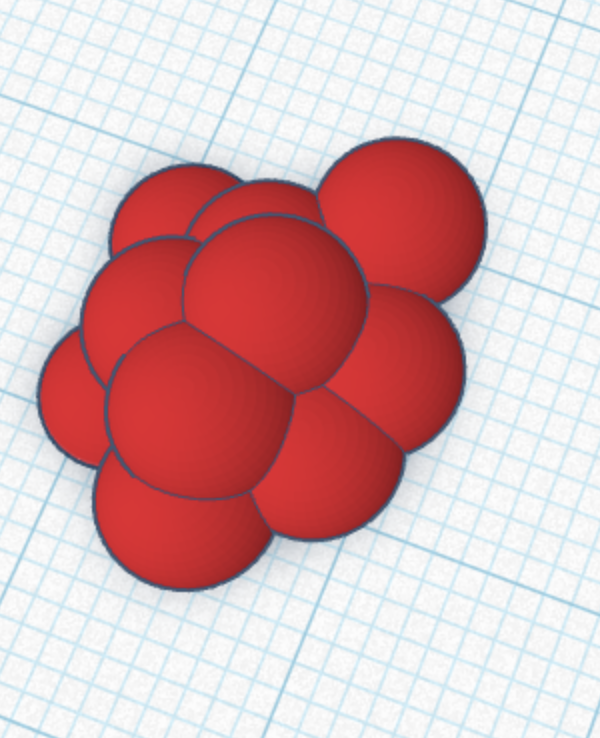 Finspan fish  egg token 3d