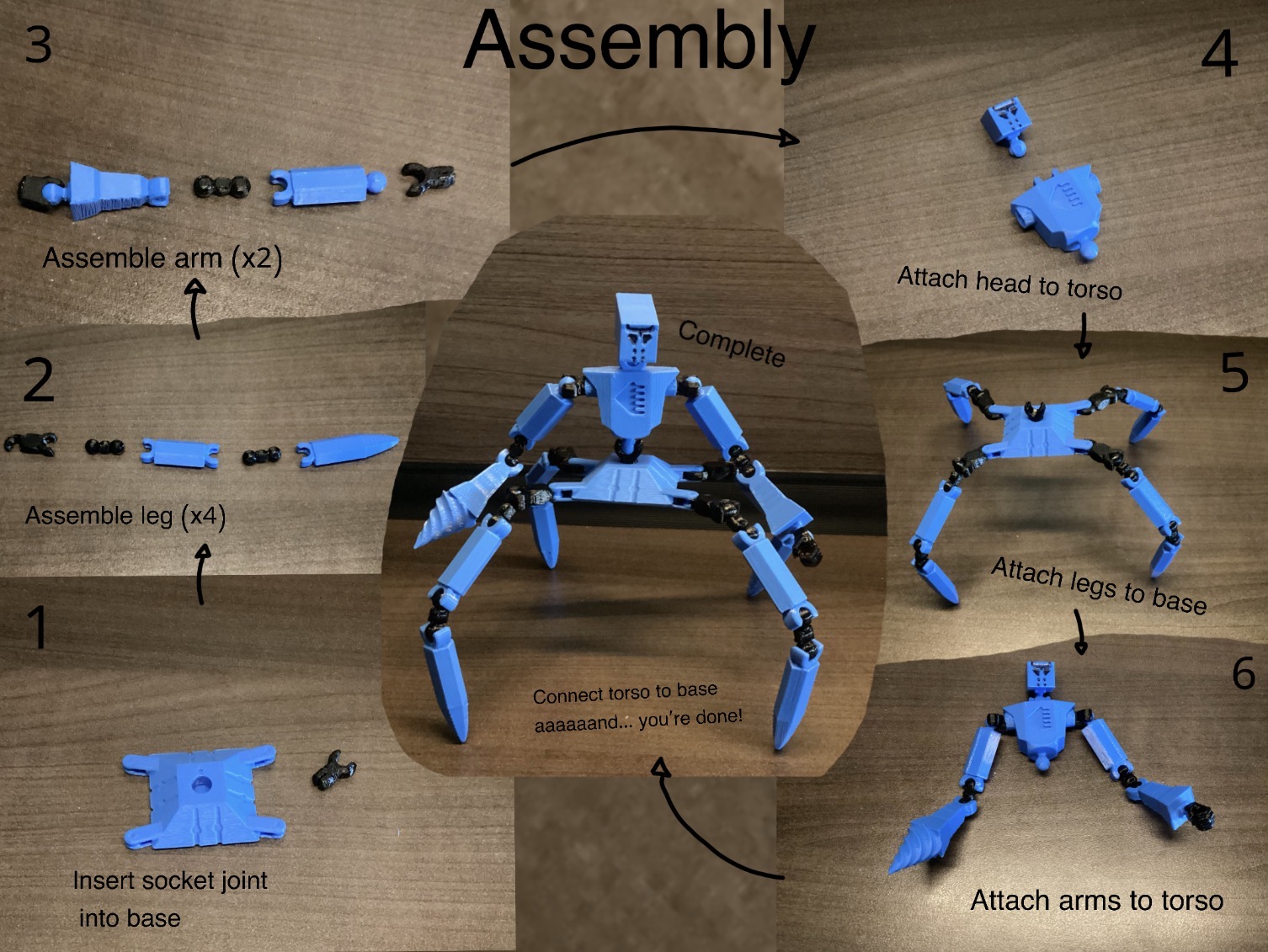 AQR0N - Jointed Robot — miniatura 3