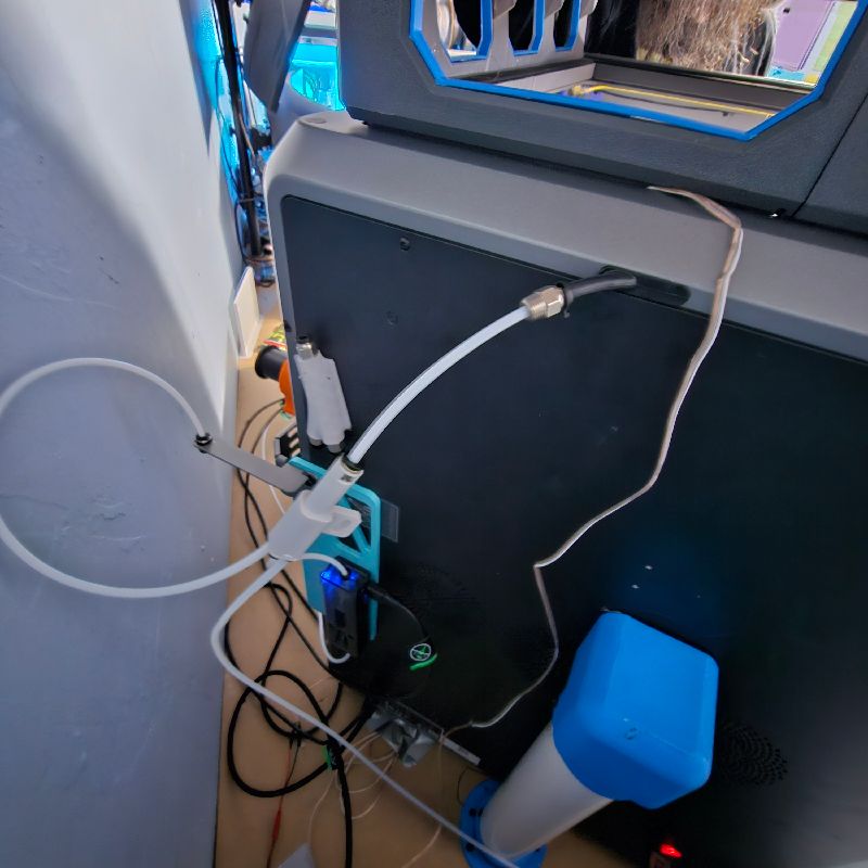 creality k2 plus buffer relocation mount by lunchbox3d | Download free ...