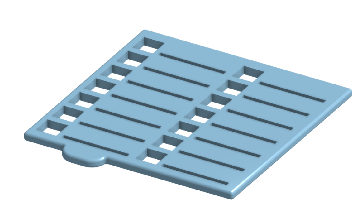 STICKY NOTES HOLDER WITH STENCILS — miniatura 4