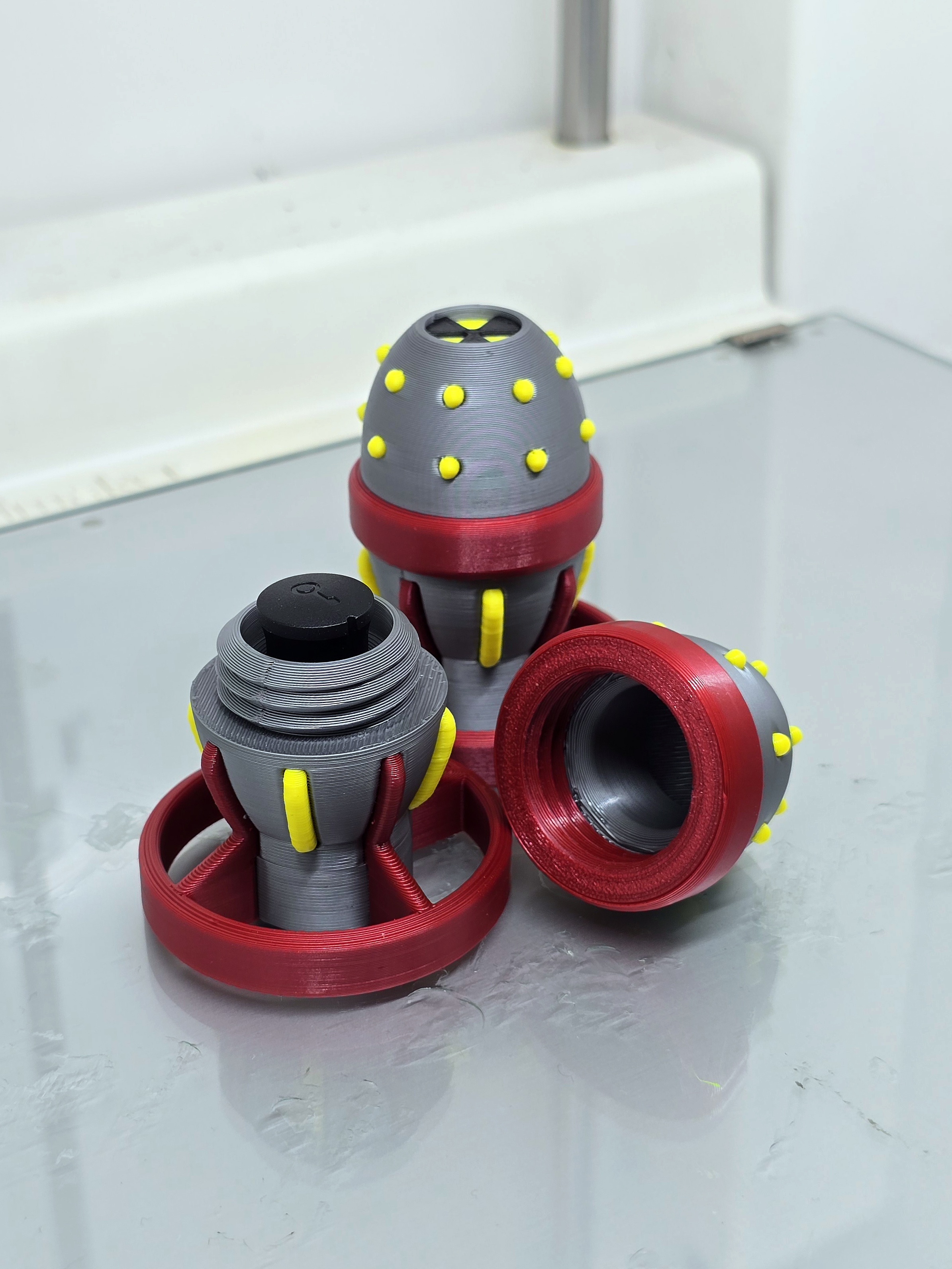 H2D Key Switch Case/Brelock - Nuke Edition