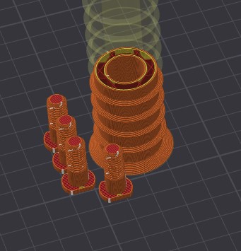 Miniatura 3 do modelo 3D Table top spool roller