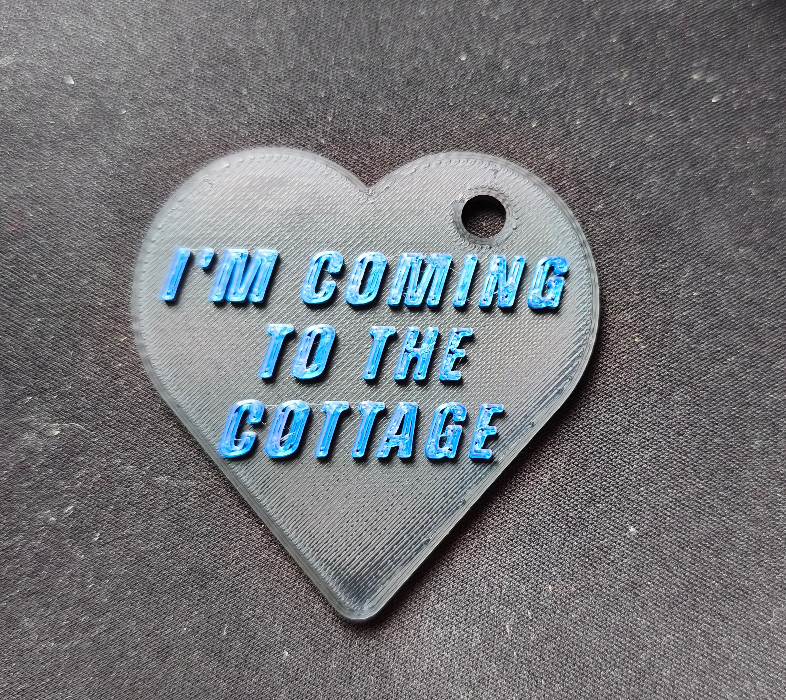 I'm coming to the cottage Heated Rivalry keyring