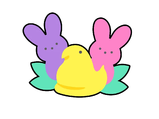 Easter Peep Cookie Cutter