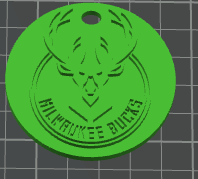 Milwaukee Bucks Keychain