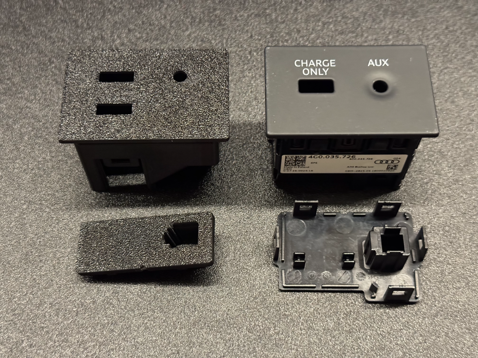 Audi A3 8V Golf 7 USB Port Retrofit for Carplay / Android Auto