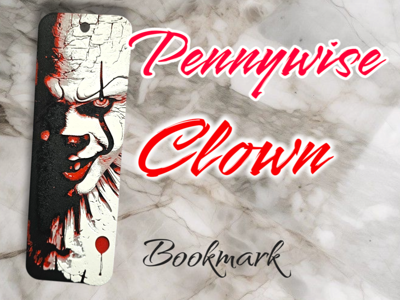 Pennywise Clown Bookmark