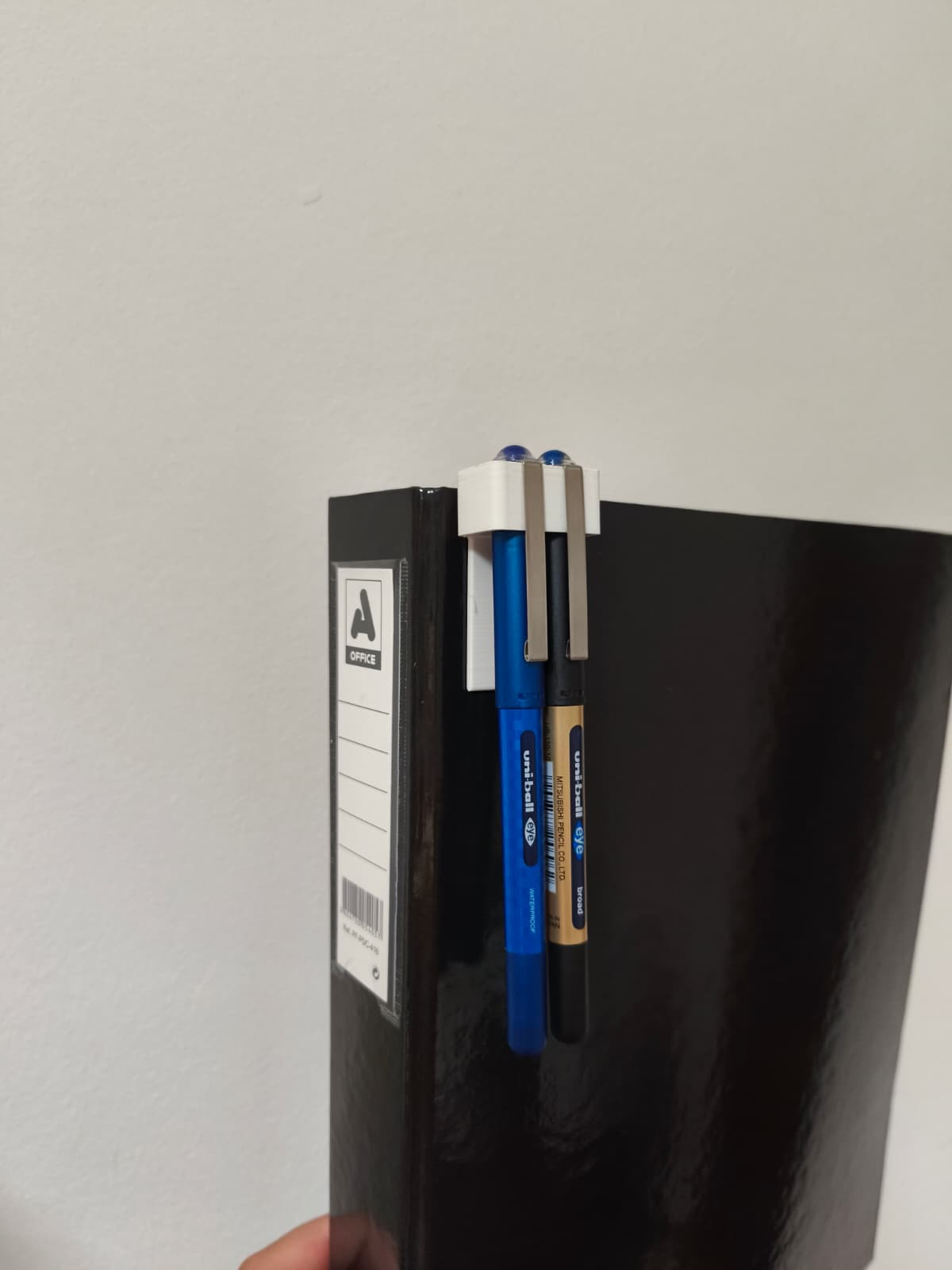 Notebook Dual Pen Holder Clip