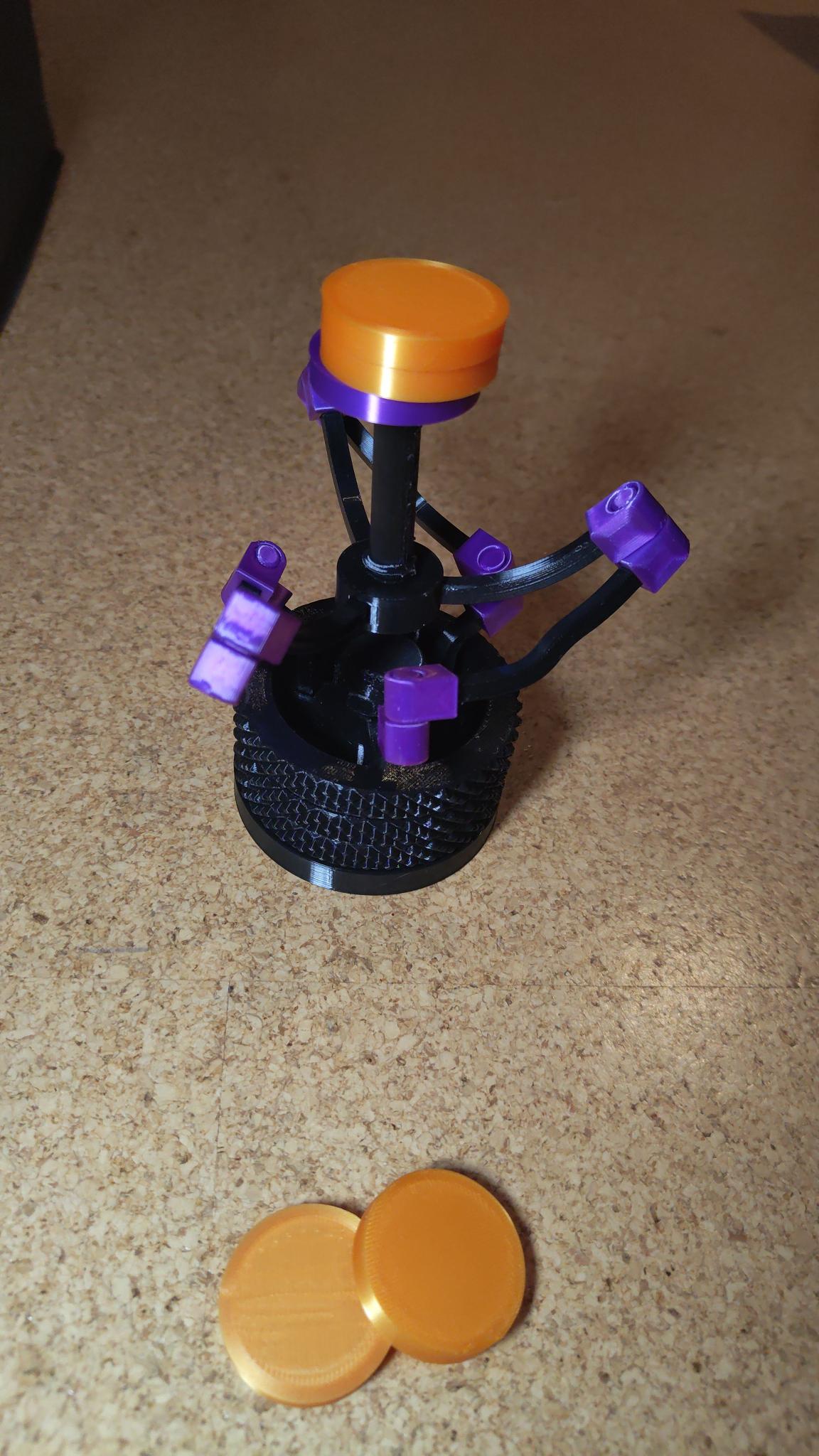 Spherical Parallel Manipulator -Balancing Game