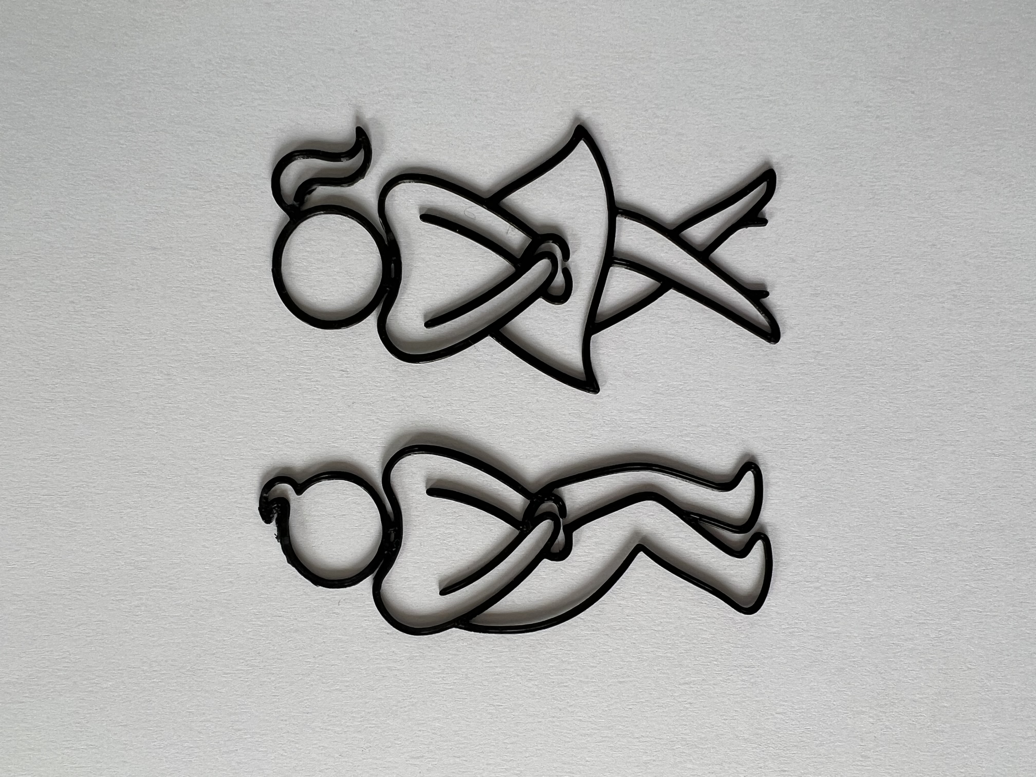 Toilet Sign (Woman & Man) #2