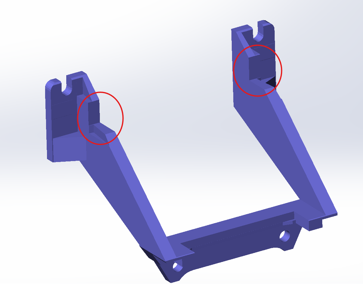 Hero Me Gen 7 Neptune 3 Pro Internal Support with Screw Clearance
