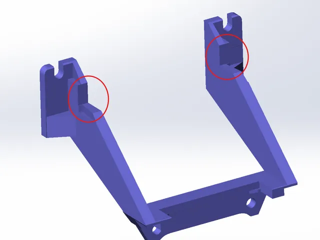 Hero Me Gen 7 Neptune 3 Pro Internal Support with Screw Clearance