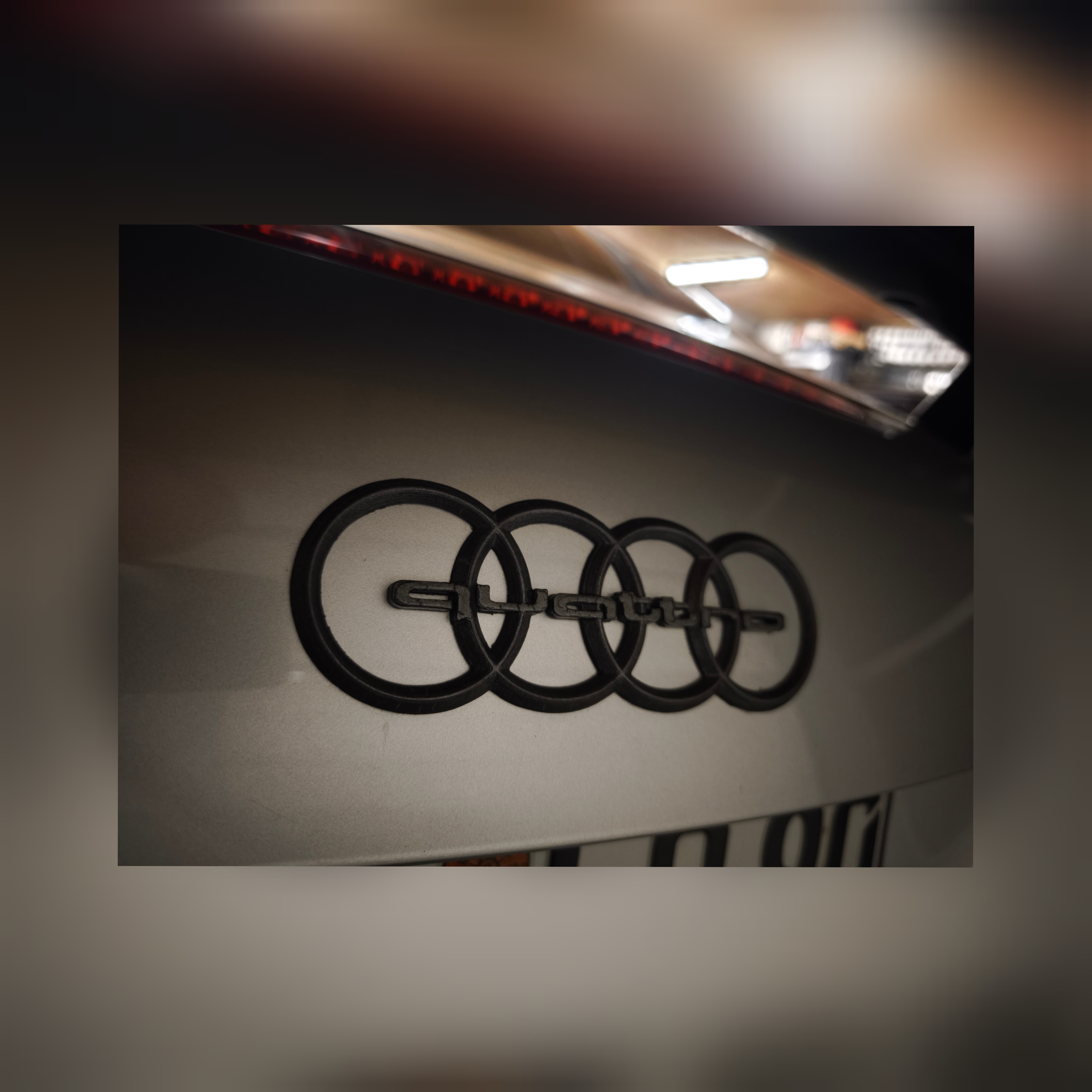 Audi - Quattro Emblem