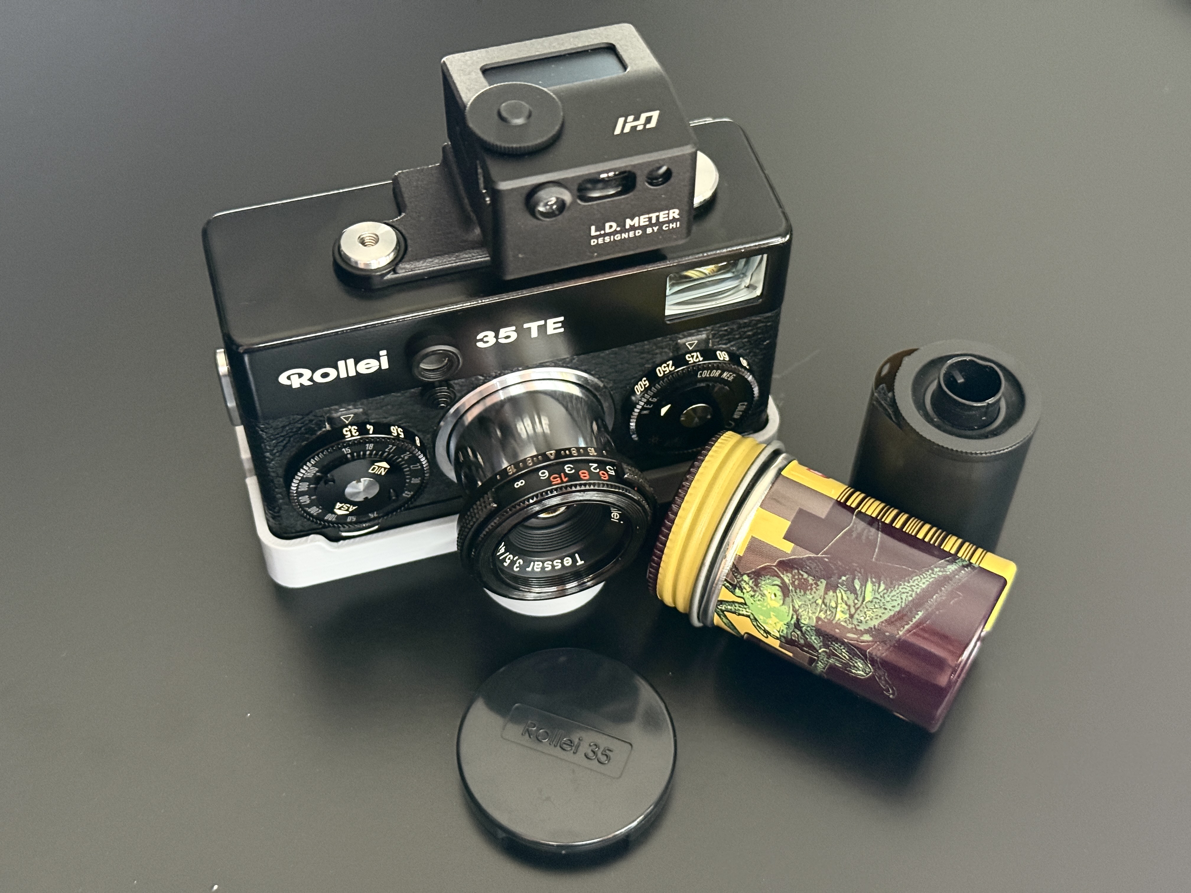 Rollei 35 Vintage Camera Stand | 3D Printed PLA Display B