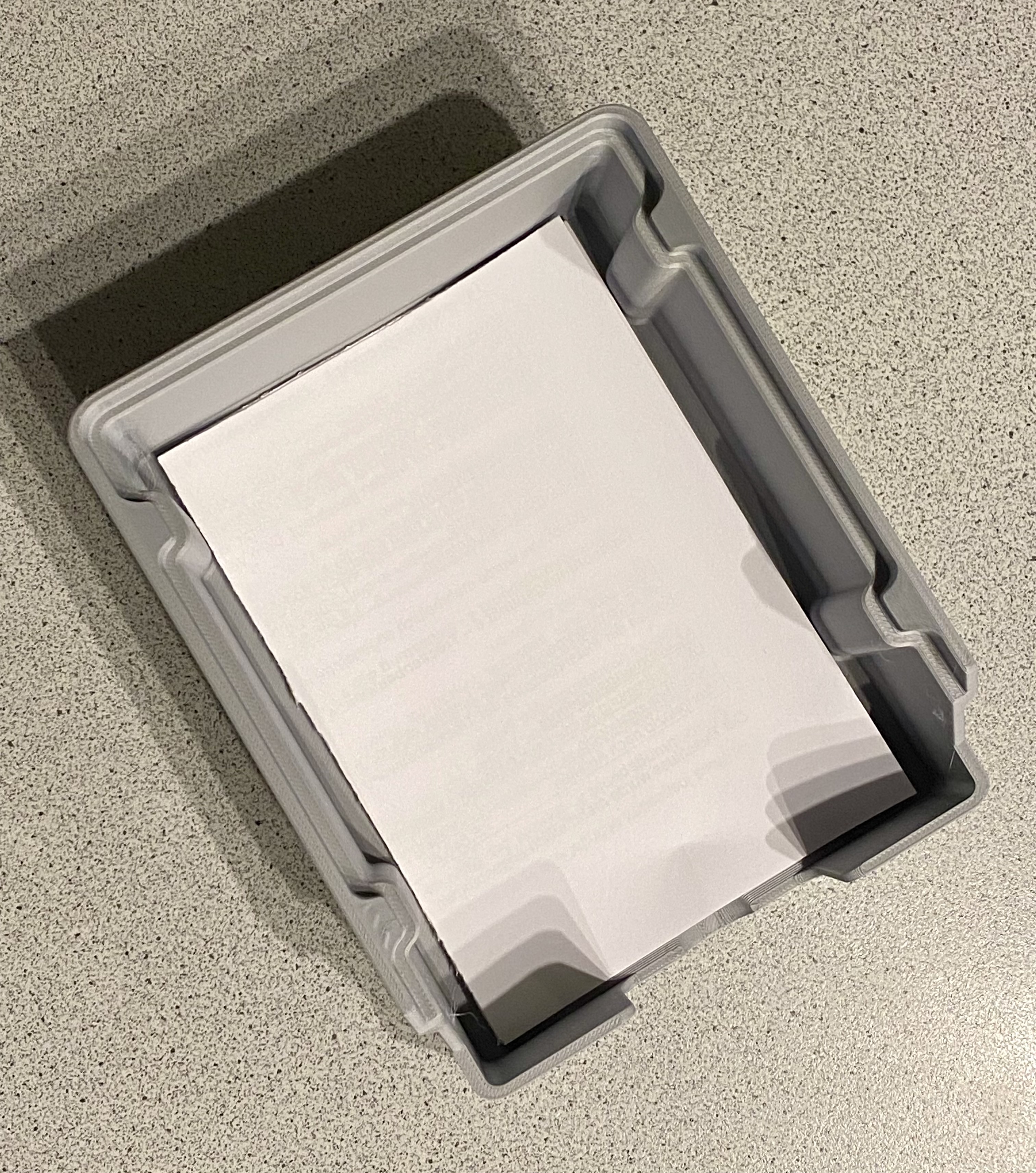 Miniatura 3 do modelo 3D Stackable Box for Din A6 Notes