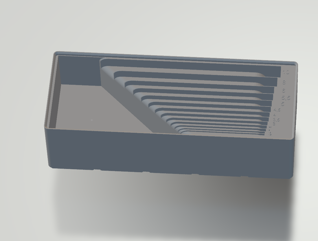Gridfinity Allenkey Storage