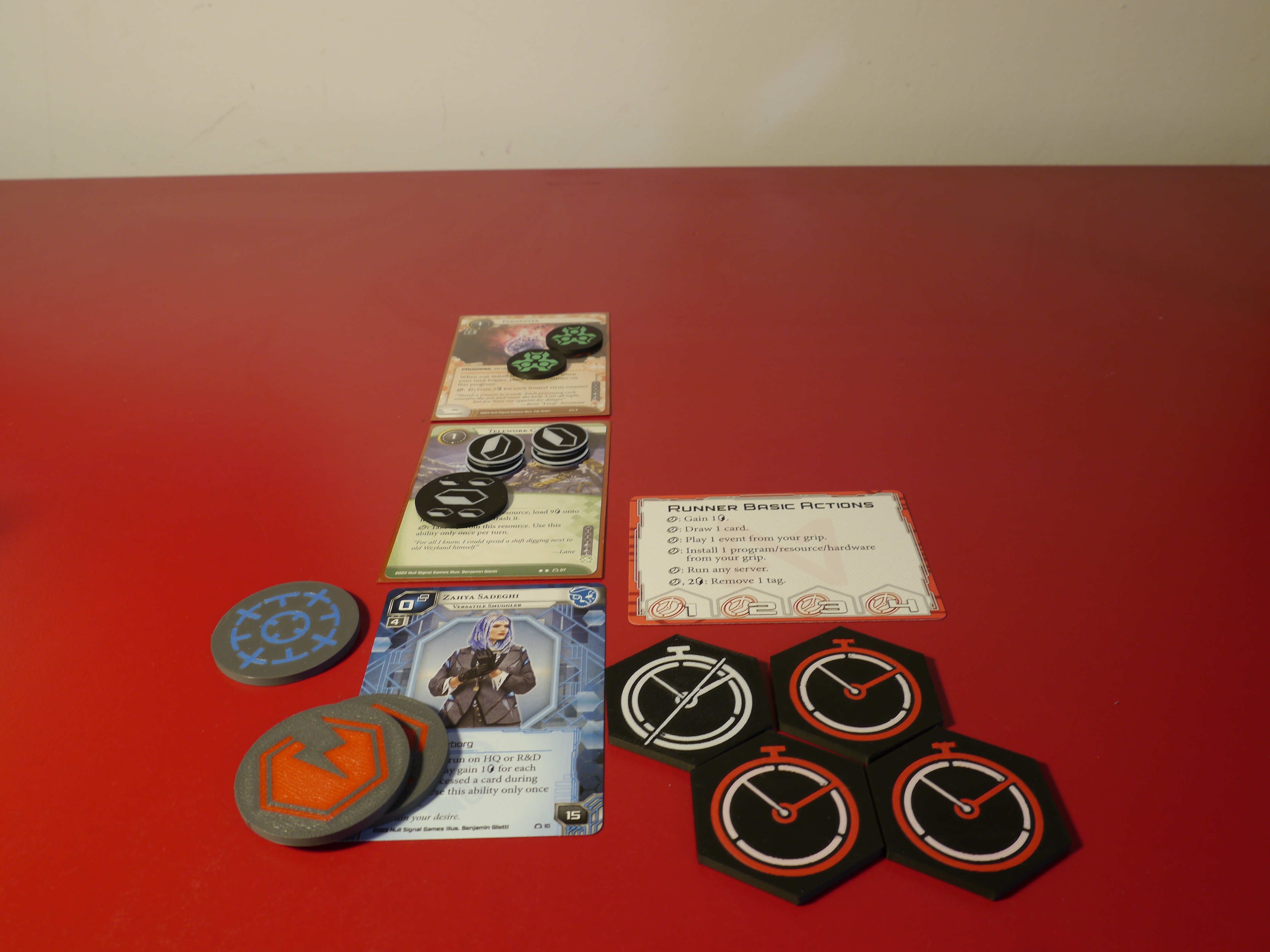 Tokens compatible with Android Netrunner