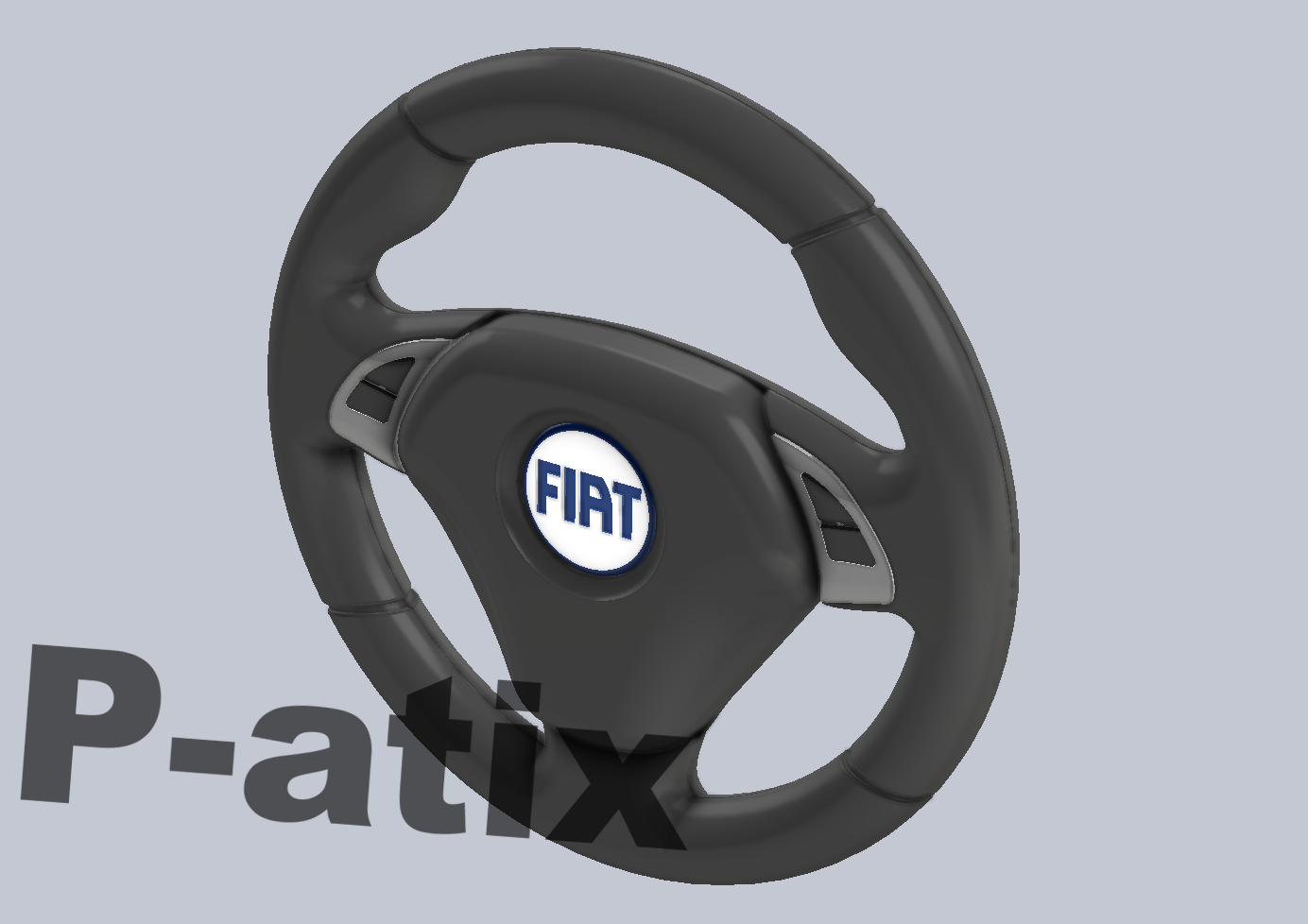 FIAT styled steering wheel